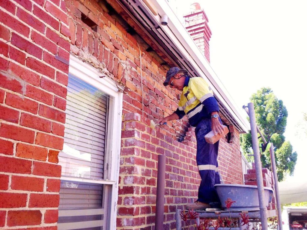 Dmamged Brick Repairs Perth